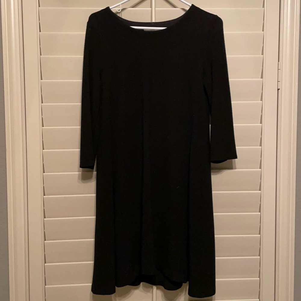 Black Long Sleeve Loft Dress